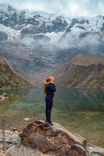 Humantay lagoon hiking