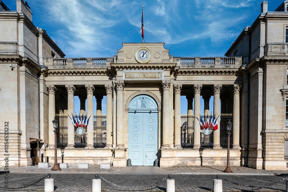 Obraz premium Paris, the National Assembly