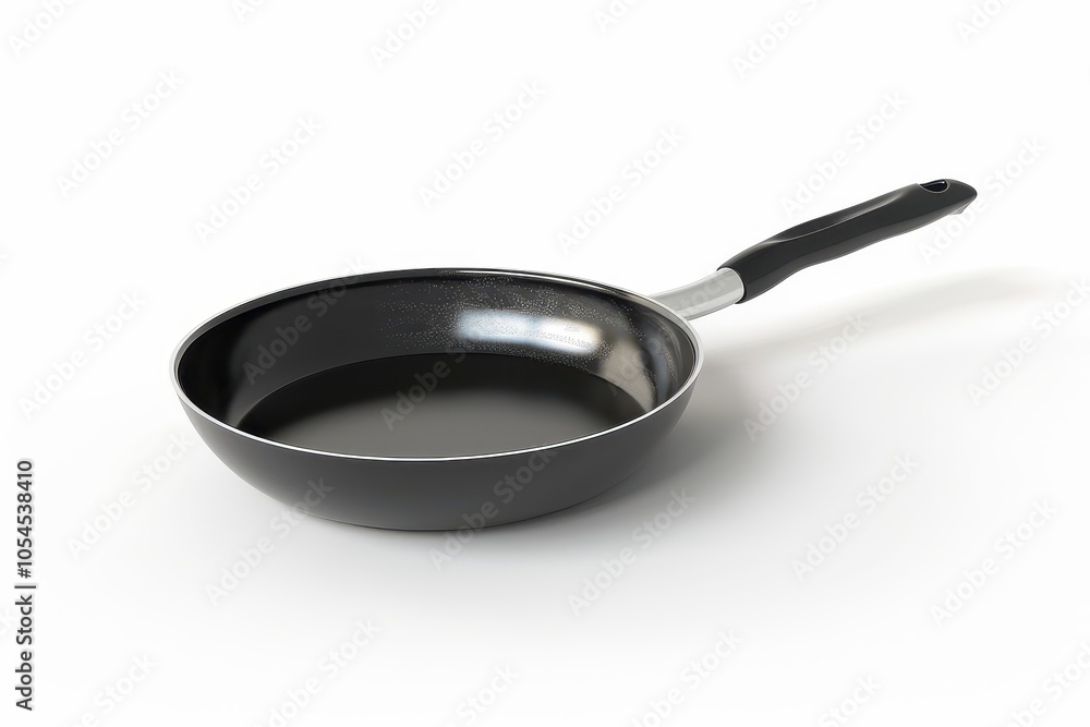 Frying pan on a white background Frying pan on a white background