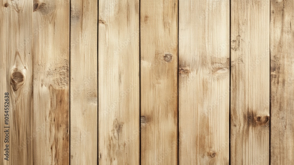 Natural wood texture with vertical planks arranged neatly in a light setting Natural wood texture with vertical planks arranged neatly in a light setting