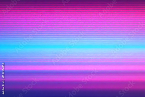 Vibrant gradient of pink and blue horizontal lines