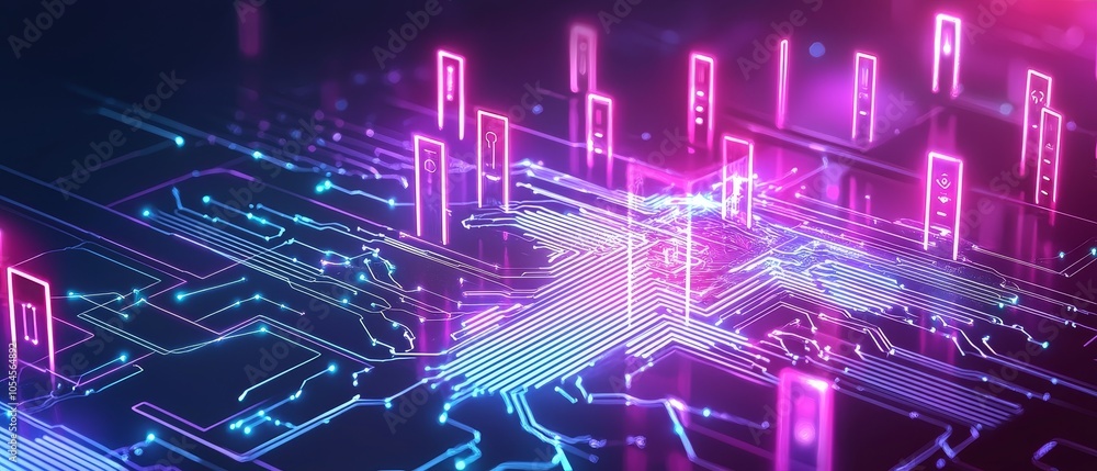 Futuristic Synthwave Graphic Design Illustration Futuristic Synthwave Graphic Design Illustration