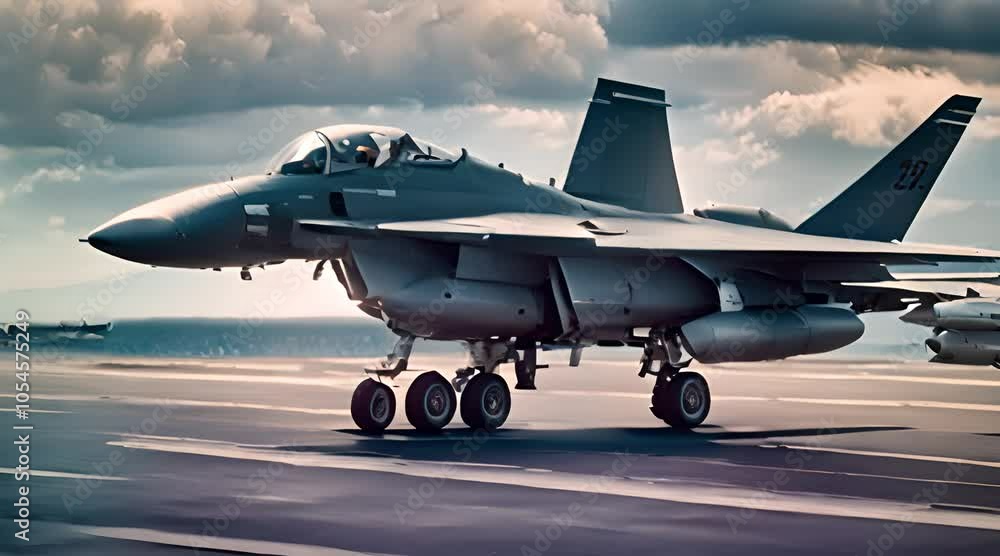 Cinematic Fighter Jet in Action Cinematic Fighter Jet in Action