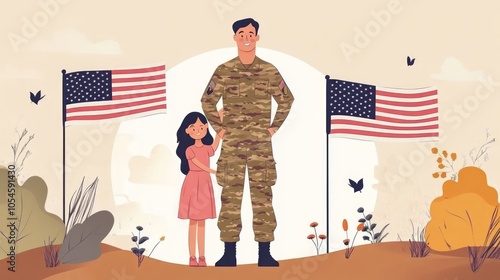 Heartwarming Military Reunion with Daughter