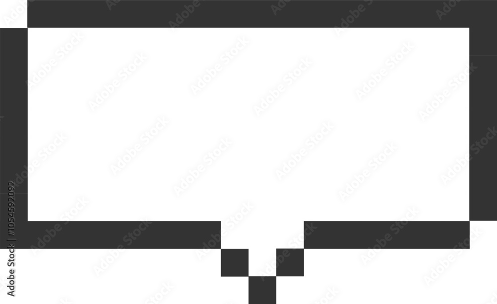 Pixel Speech Bubble Pixel Speech Bubble