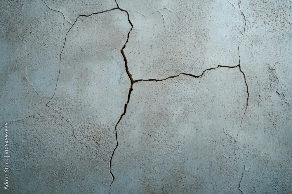 Crack in the wall. Background or backdrop with copy space Crack in the wall. Background or backdrop with copy space