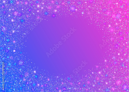 Carnival Paper. Laser Texture. Holographic Serpentine. Carnaval Burst. Modern Banner. Disco Colourful Backdrop. Purple Light Confetti. Cristal Ribbon. Blue Carnival Paper