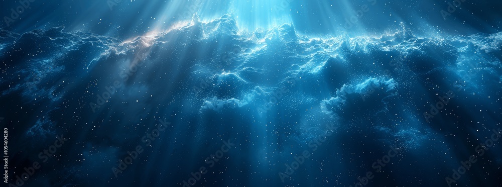 Abstract Blue and Black Gradient Background with Glowing Light and Grainy Texture Abstract Blue and Black Gradient Background with Glowing Light and Grainy Texture