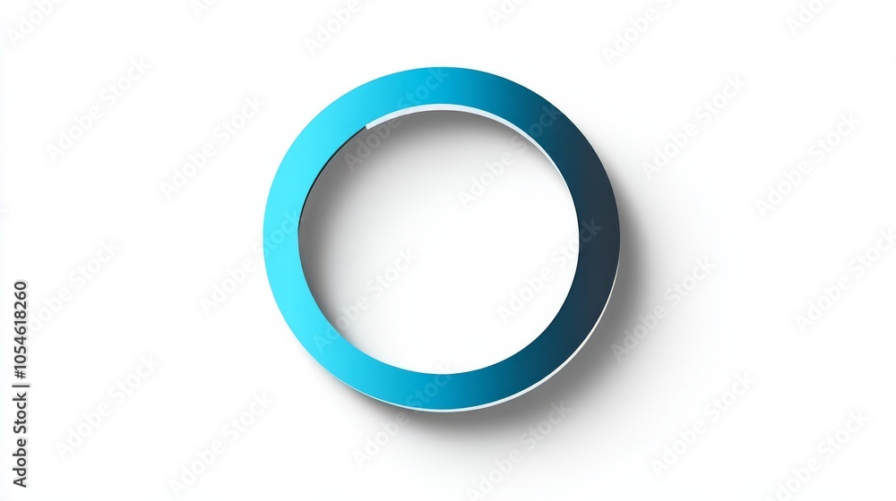 Circular Progress: A vibrant teal circle, subtly shaded for depth, creates a dynamic visual representation of loading, progress, or completion. Perfect for illustrating process, workflow. Circular Progress: A vibrant teal circle, subtly shaded for depth, creates a dynamic visual representation of loading, progress, or completion. Perfect for illustrating process, workflow.