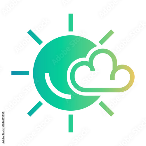 meteorology Gradient icon