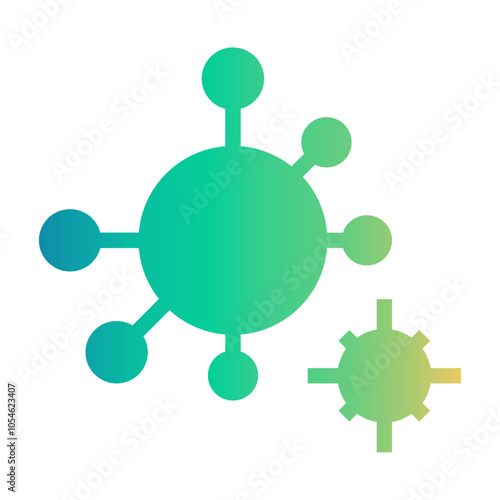 bacteriology Gradient icon