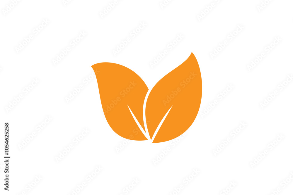 Autumn Leaf icon vector logo template ,eco leaf design Autumn Leaf icon vector logo template ,eco leaf design