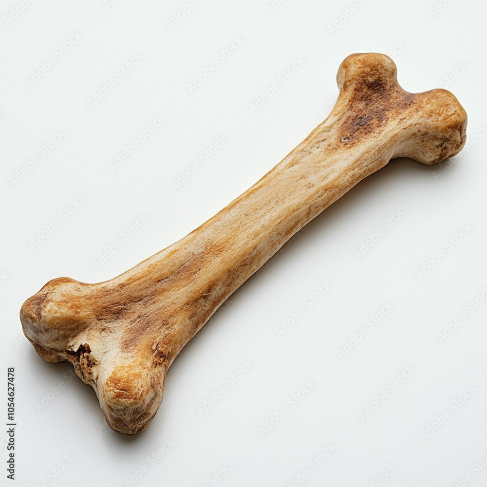 Dog's bone isolated on white Dog's bone isolated on white