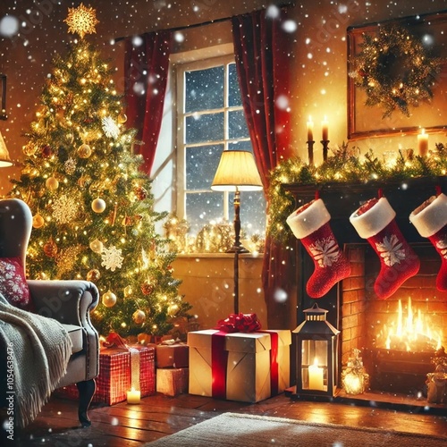 Christmas scene