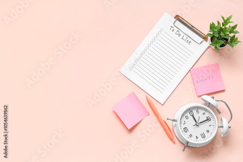 Sticky note with text GOALS...