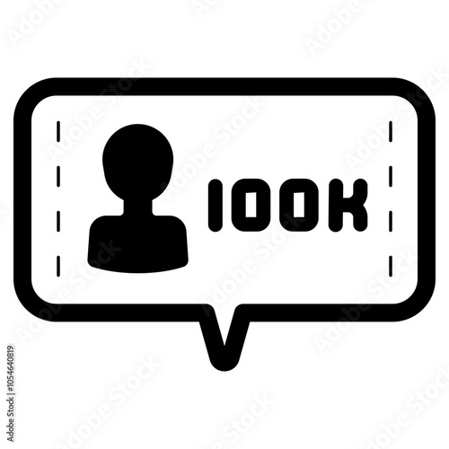 100k subscriber icon