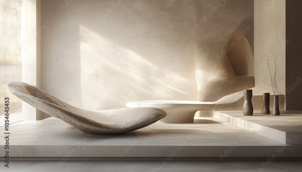 Minimalist and unique interior design in the house Minimalist and unique interior design in the house