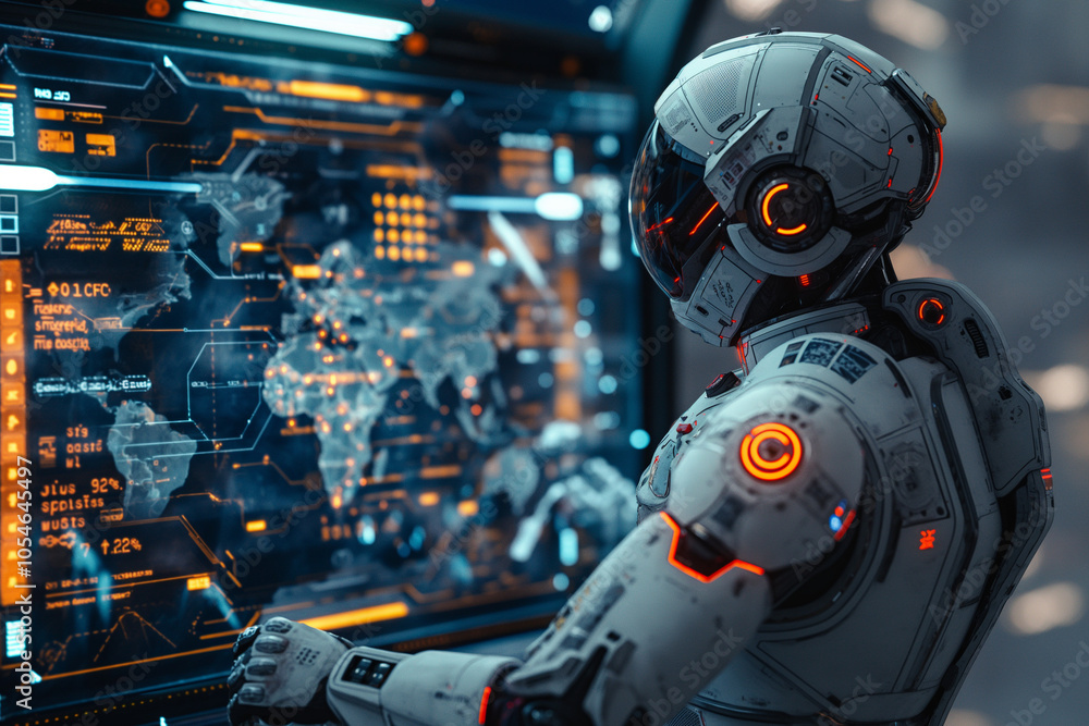 Interfaces in High-Tech Environments robot, aI Interfaces in High-Tech Environments robot, aI