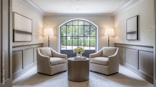 Wallpaper Mural Cozy Living Room with Modern Decor and Natural Light Torontodigital.ca