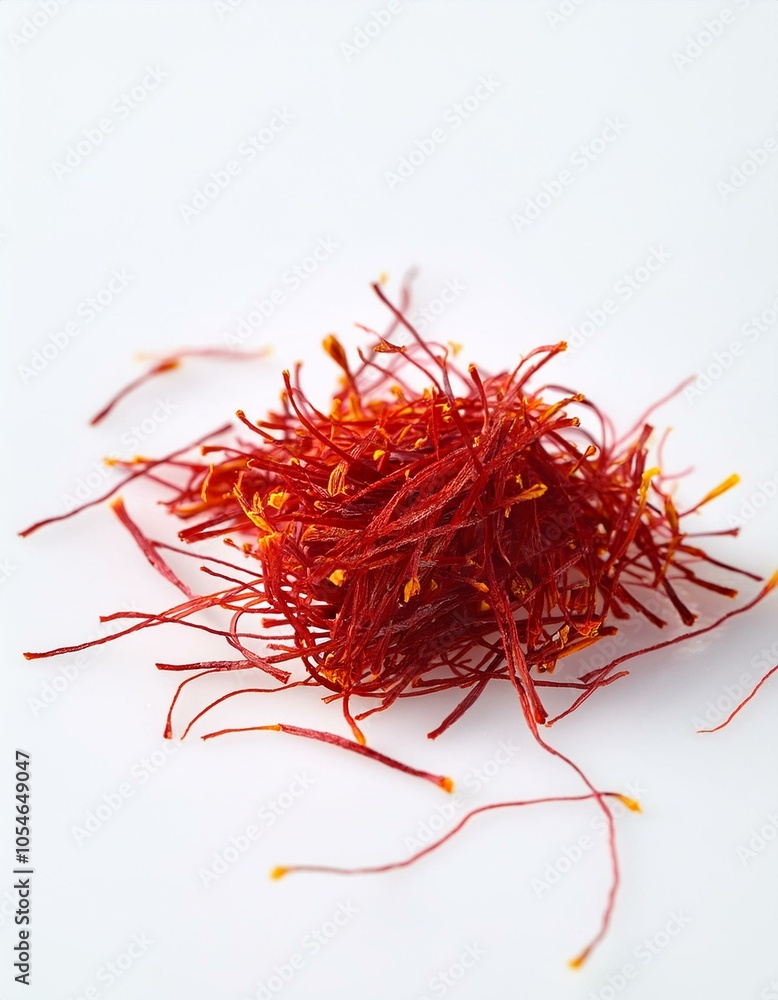 Fototapeta premium Red saffron spice threads