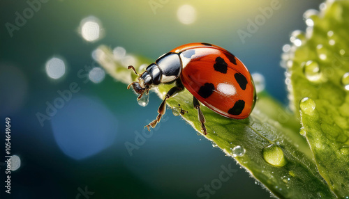 Close-Up of a Ladybug