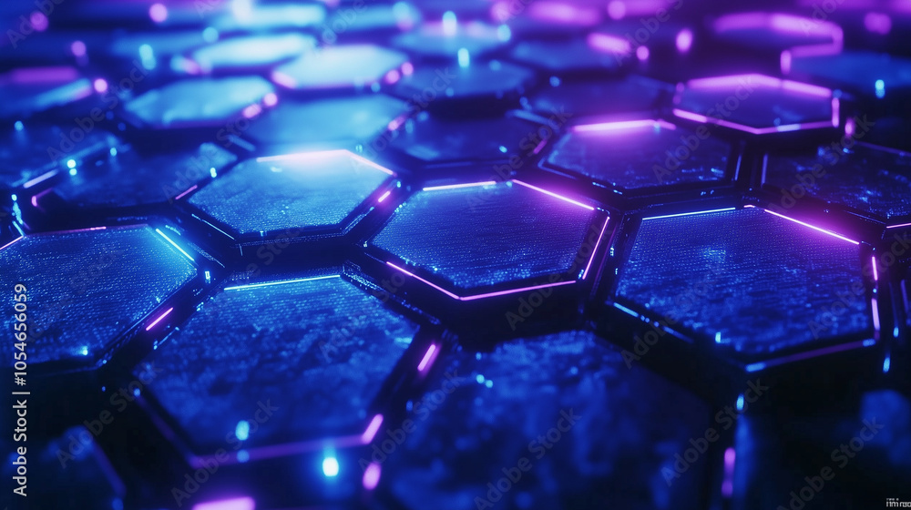 astarte.ai: Futuristic Glowing Hexagon Grid Background astarte.ai: Futuristic Glowing Hexagon Grid Background