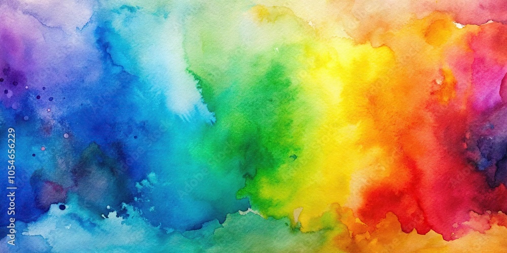 watercolor painted background with depth of field effect watercolor painted background with depth of field effect