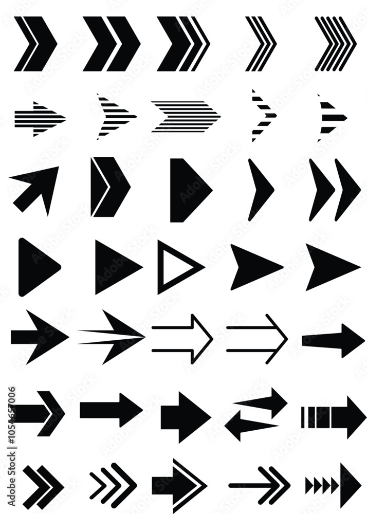 Arrow icon set. Arrow. Cursor. Collection different arrow signs. Black arrows icons. Cursor. Modern simple arrows. Vector illustration eps Arrow icon set. Arrow. Cursor. Collection different arrow signs. Black arrows icons. Cursor. Modern simple arrows. Vector illustration eps