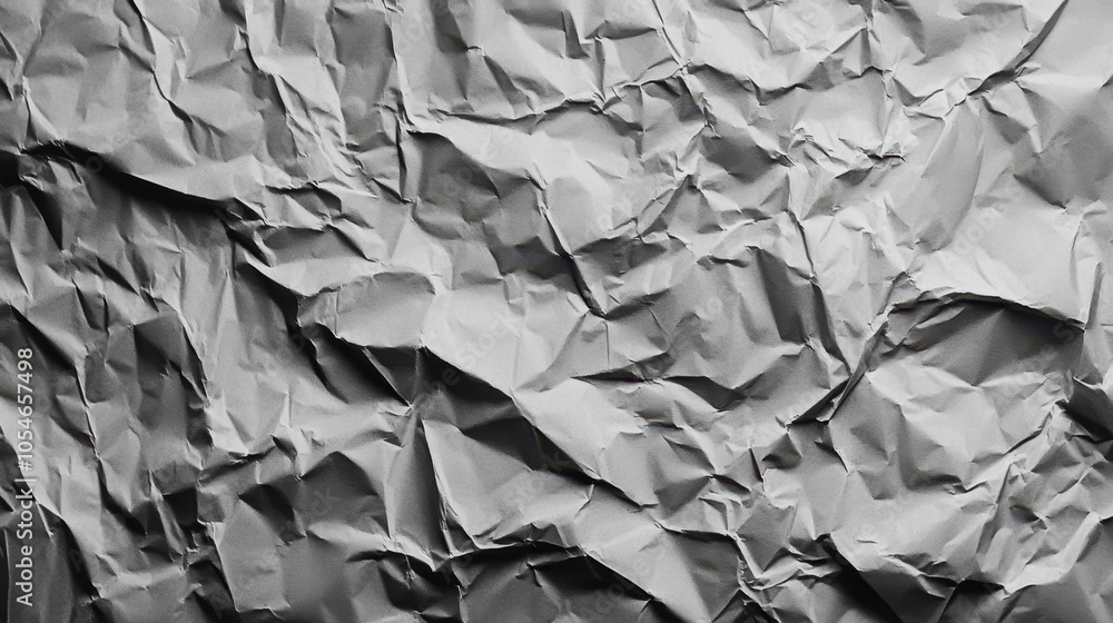 Crumpled Foil Background Texture Crumpled Foil Background Texture
