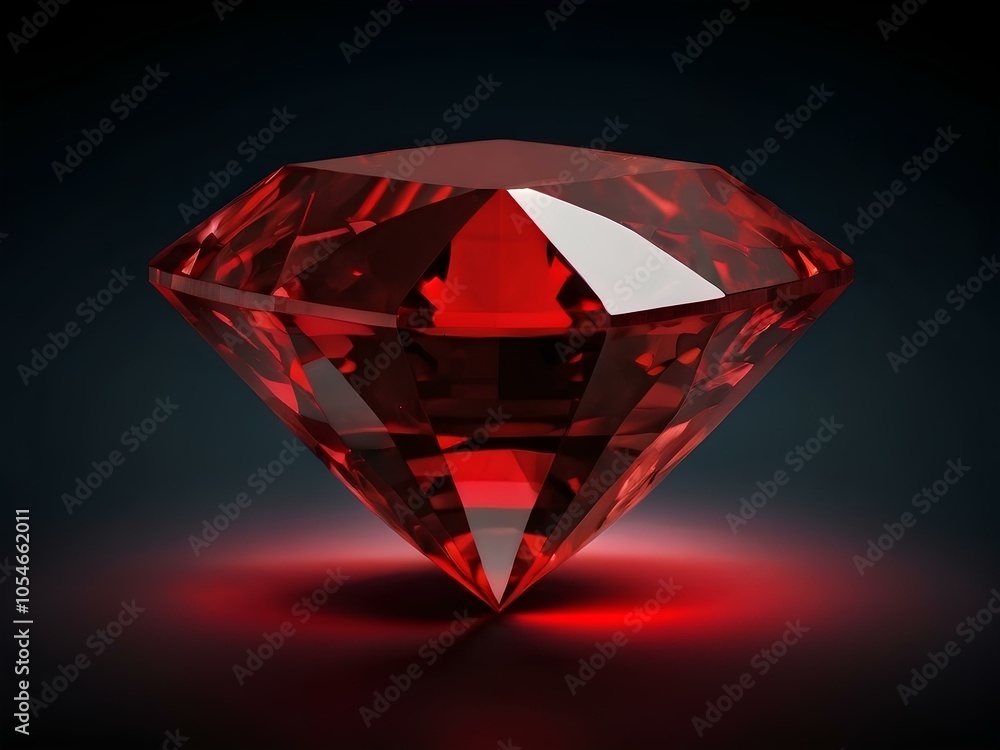 Sparkling Red Diamond