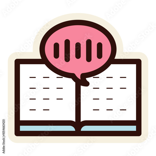 audiobook sticker