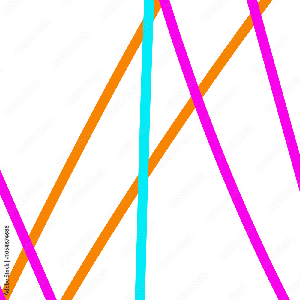 Colorful Abstract Lines Graphic Design