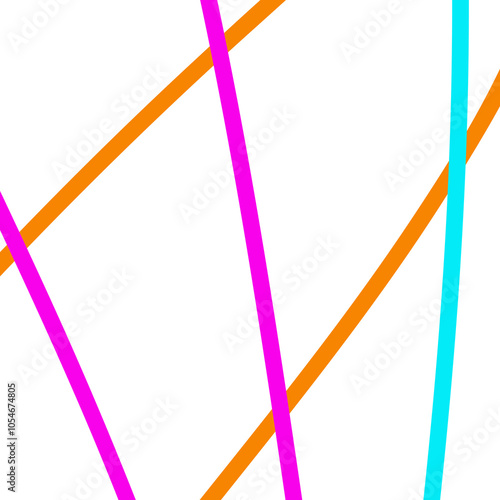 Colorful Abstract Lines Graphic Design