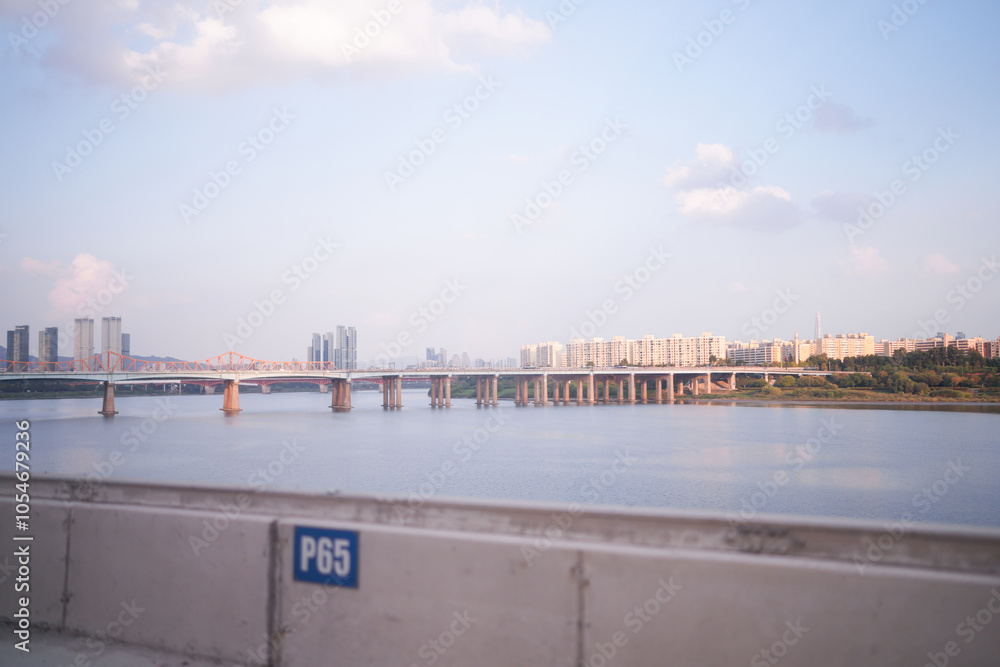 Driving on the expressways in Seoul, South Korea. October 10, 2024.