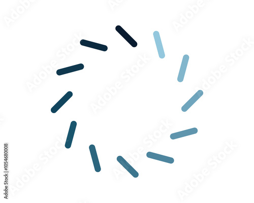 Loading bar status icon. Vector illustration. Vector loaded icons. Download progress. Donload or Upload.