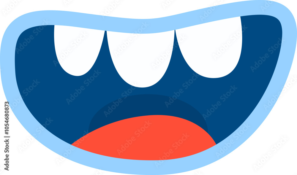 Monster Mouth Illustration