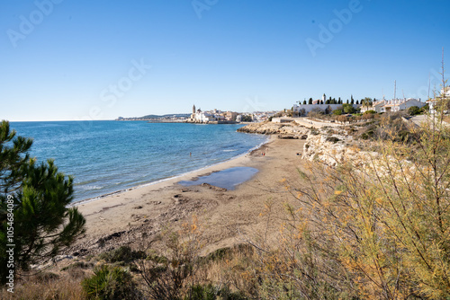 Sea, coast, sitges, ocean, turismo
