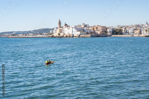 sea, ocean, sitges, turismo