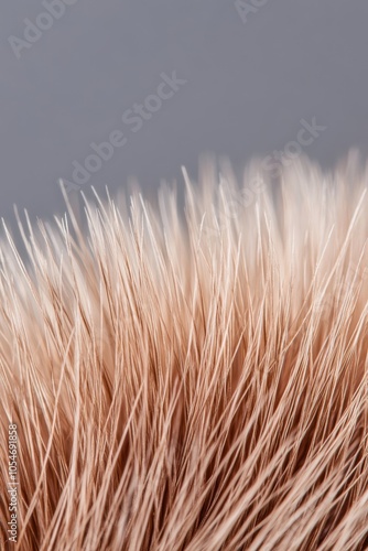 closeup of irritated scalp with redness and flaky patches.