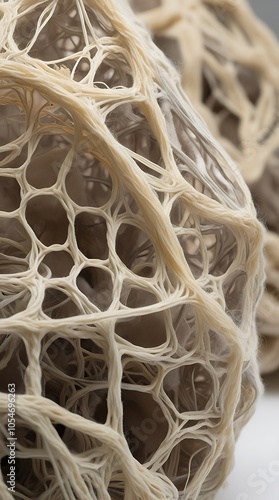 Close-up of a porous hybrid composite structure symbolizing biodegradable technology (23)