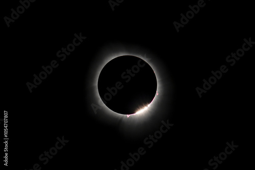 Solar Eclipse Baily's Beads