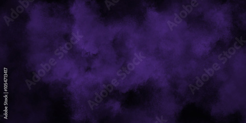 Violet dramatic smoke smoky illustration misty fog cumulus cloud modern vibrant grunge texture. Vector cloud reflection of neon smoke exploding design element. Colorful black and white granite.	
