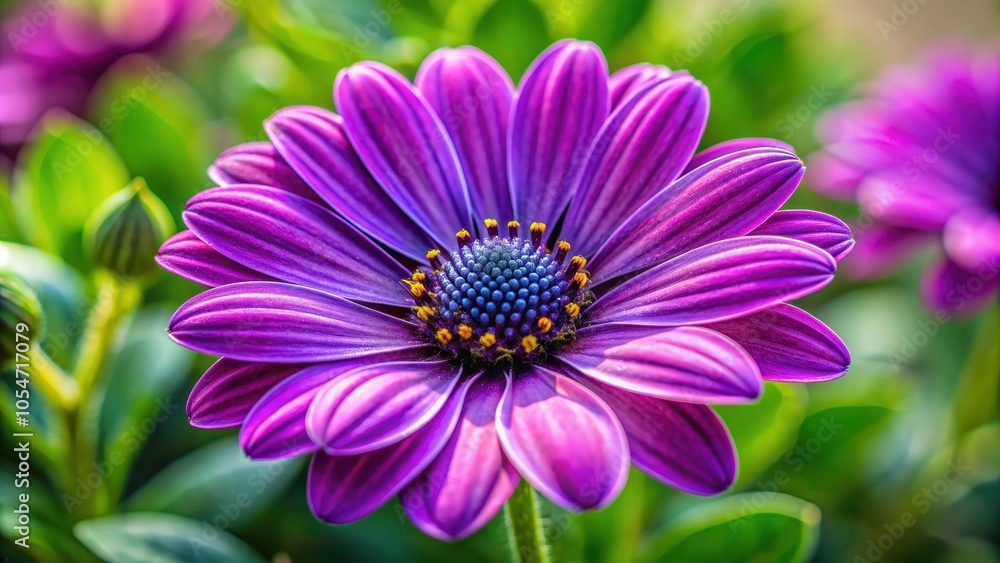 Large purple flower with delicate petals and vibrant color , beautiful, floral, nature, plant, blooming, garden, petal, close-up Large purple flower with delicate petals and vibrant color , beautiful, floral, nature, plant, blooming, garden, petal, close-up