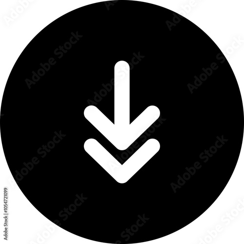 Down arrow icon