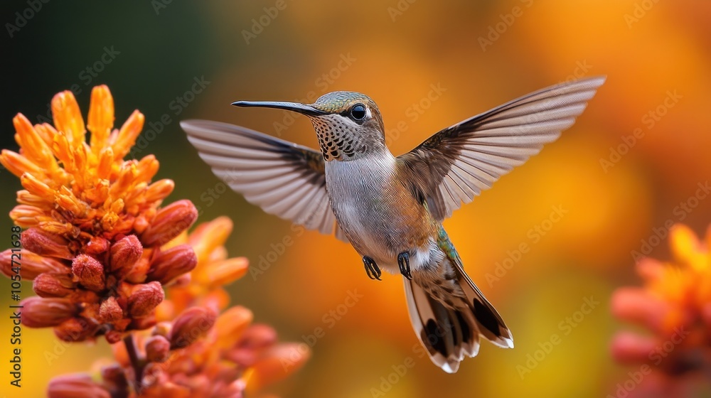 Fototapeta premium Hummingbird in Flight