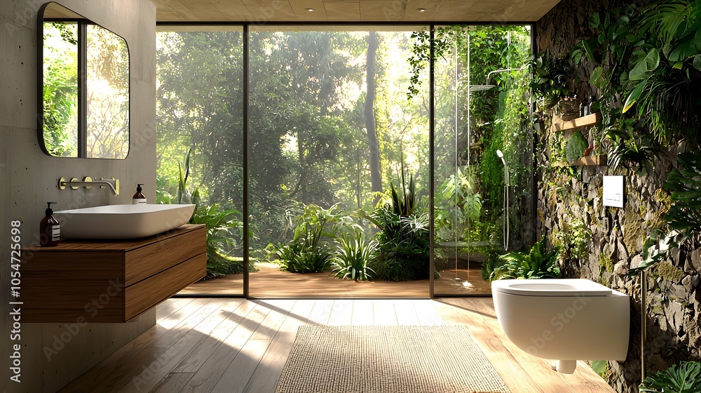 Innovative eco friendly toilet design with advanced water saving features showcasing a sustainable and modern approach to bathroom design for World Toilet Day Innovative eco friendly toilet design with advanced water saving features showcasing a sustainable and modern approach to bathroom design for World Toilet Day