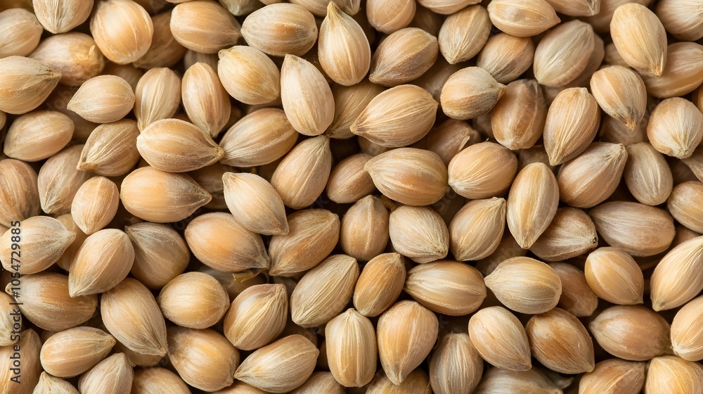 Close up image of milk thistle seeds showcasing their natural botanical and medicinal properties  Highlighting the herbal homeopathic and nutraceutical benefits of this superfood ingredient