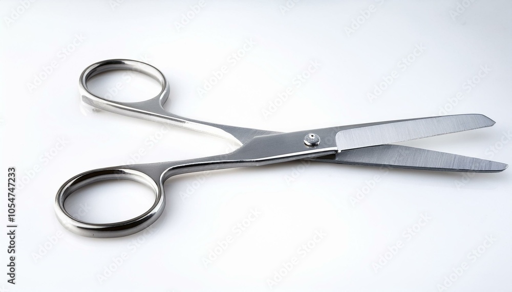 Sharp silver scissors Sharp silver scissors