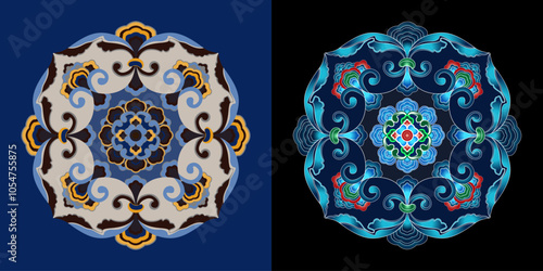 Patterns of the Mogao Grottoes of Dunhuang