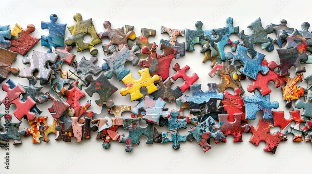 Creative Paper Art Collage Illustrating Work-Life Balance Concept with Vibrant Colors and Abstract Elements Creative Paper Art Collage Illustrating Work-Life Balance Concept with Vibrant Colors and Abstract Elements